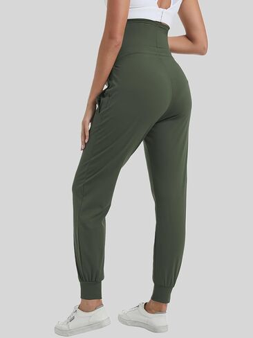 السراويل ركض الأمومة تمتد السراويل فرك عارضة على البطن الحمل الرباط Sweatpants مع جيوب in Kuwait