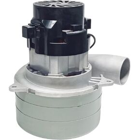 3-Stage Vacuum Motor, High Suction Low Noise Sealed Suction Device,Replacement Motor with 5.7" Fan System,for Industrial Wet/Dry Vacuum and Home Cleaning Systems, 1-Pack in Saudi Arabia