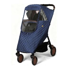 Winter Baby Stroller Rain Cover, Universal Baby Travel Weather Shield Stroller Warm Cover for Pushchair, Protect from Winter Rain Snow Wind Dust in Saudi Arabia