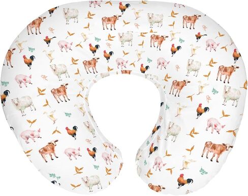 Duck Hunting Hunter Baby Nursing Pillow Covers for Boy Girl Flying Mallard Ducks Dog Reef Feathers Nursery Pillowcase for Breastfeeding Pillows Soft Stretchy Wild Bird Slipcovers for Newborn Infant in Saudi Arabia