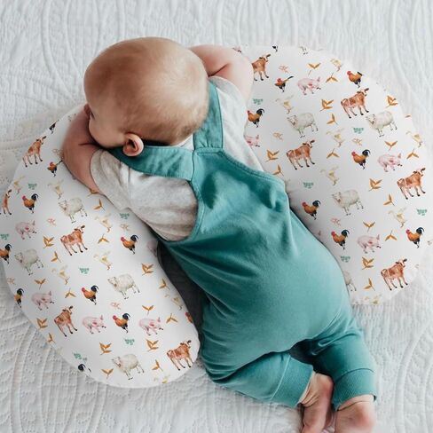 Duck Hunting Hunter Baby Nursing Pillow Covers for Boy Girl Flying Mallard Ducks Dog Reef Feathers Nursery Pillowcase for Breastfeeding Pillows Soft Stretchy Wild Bird Slipcovers for Newborn Infant in Saudi Arabia