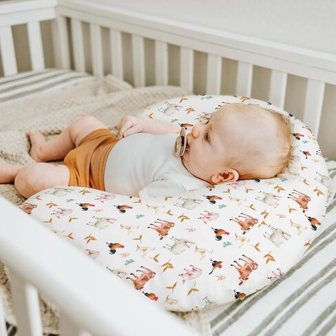 Duck Hunting Hunter Baby Nursing Pillow Covers for Boy Girl Flying Mallard Ducks Dog Reef Feathers Nursery Pillowcase for Breastfeeding Pillows Soft Stretchy Wild Bird Slipcovers for Newborn Infant in Saudi Arabia