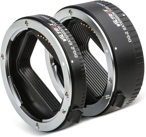 VILTROX DG-Z مجموعة حلقة أنبوبية تمديد ماكرو للتركيز التلقائي متوافقة مع كاميرات Nikon Z-Mount عديمة المرآة Zfc Z5 Z50 Z6 Z6II Z7 Z7II للتصوير الفوتوغرافي الماكرو (12 مم 24 مم) in Kuwait