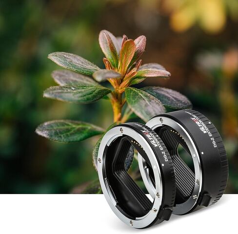 VILTROX DG-Z مجموعة حلقة أنبوبية تمديد ماكرو للتركيز التلقائي متوافقة مع كاميرات Nikon Z-Mount عديمة المرآة Zfc Z5 Z50 Z6 Z6II Z7 Z7II للتصوير الفوتوغرافي الماكرو (12 مم 24 مم) in Kuwait
