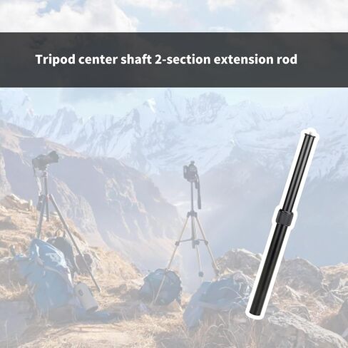 Adjustable Aluminum Alloy Tripod Extension Rod, Central Column Extender for DSLR Camera and Microphone in Saudi Arabia