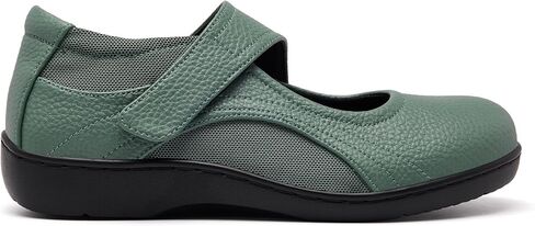 Mary Jane Shoes Women Leather Orthopedic Flats Round Toe Casual Dress Shoes Non Slip Work Shoe with Memory Foam in Saudi Arabia