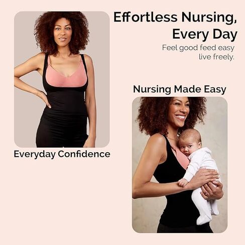 Sleeveless Underbust Nursing Tank Top – Maternity Layering Cami with Discreet Breastfeeding Access – XS -XXL in Saudi Arabia