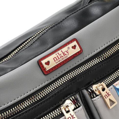 Nicole Lee Nikky Bag Messenger Bag, Essence of You, Eco-Leather, Multiple Pockets, Adjustable Strap (ESSENCE OF YOU) in Saudi Arabia