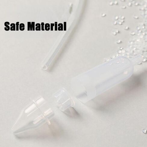 PandaEar Baby Nasal Aspirator, Nose Cleaner - Manual Mucus Remover with Soft Silicone Tip for Infants, Reusable, Easy to Use in Saudi Arabia