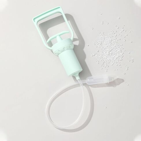 PandaEar Baby Nasal Aspirator, Nose Cleaner - Manual Mucus Remover with Soft Silicone Tip for Infants, Reusable, Easy to Use in Saudi Arabia