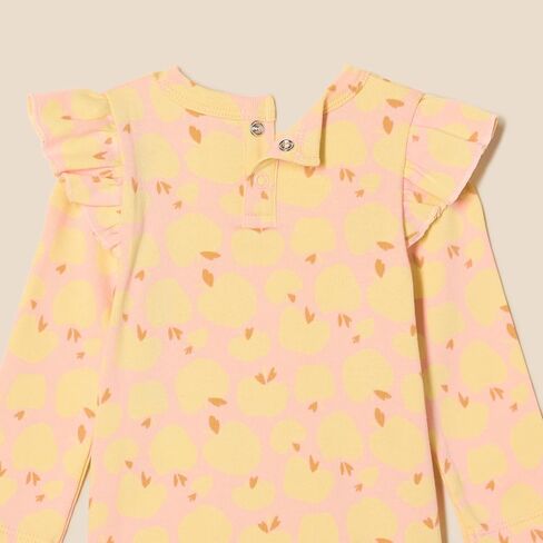 Amazon Essentials Baby Girls' Long-Sleeved Ruffle Bodysuits in Kuwait