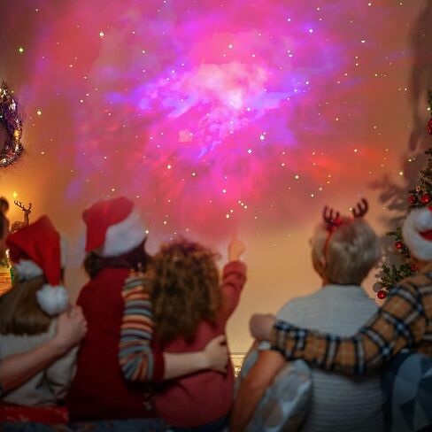SFOUR Astronaut Galaxy Projector Night Light，Lights for Bedroom,Kids Room Decor Aesthetic, Adjustable Head Angle,Gift for Kids Adults Home Party Ceiling Decor，Christmas Gift in Saudi Arabia