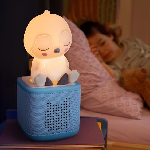 Tonies Night Light - Sleepy Penguin Audio Play Character from Sleepy Friends | Warm Glow | 140 Minutes of Beautifully Composed Melodies | Record Your Own Bedtime Stories in Saudi Arabia
