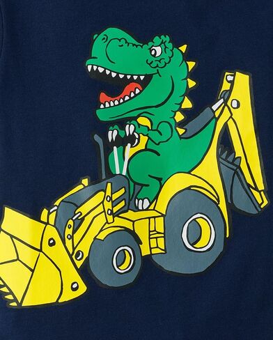The Children's Place Baby-Boys and Toddler Dino Short Sleeve Graphic T-Shirts,multipacks in Saudi Arabia