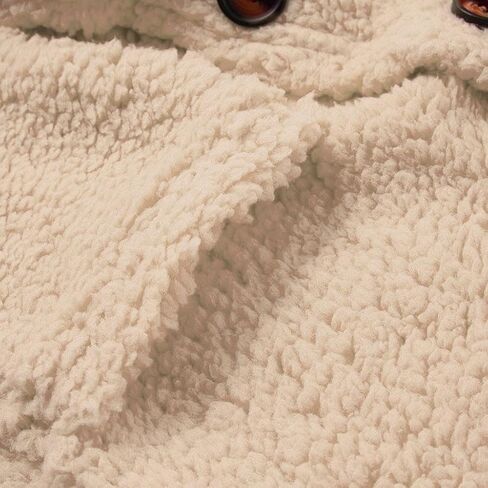 LRMQS Sherpa Jacket Women Trendy Fleece Fuzzy Warm Teddy Cozy Cardigan Sweaters with Pockets Casual Soft Winter Coats Clothes in Saudi Arabia