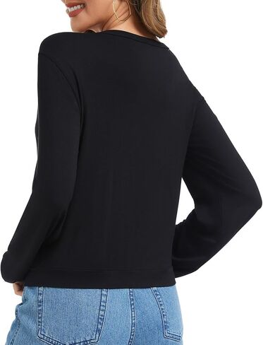 Sosolism Women's Nursing Tops Draped Waist Breastfeeding Shirt in Saudi Arabia
