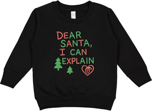 inktastic Dear Santa I Can Explain Funny Christmas Toddler Sweatshirt in Saudi Arabia