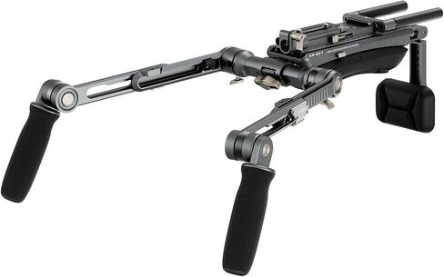 SmallRig Shoulder Rig Kit, One-Touch Quick Release Adjustable for Sony, for Canon, for Nikon Mirrorless Cameras, Camcorders | Camera Support System for Arca-Swiss/MFT Mount & 15mm Rods | SR007 Pro in Saudi Arabia