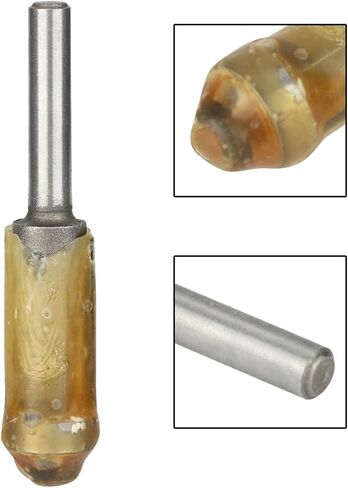 Straight Shank Router Bits Bearing Flush Trim Bit 12mm High Hardness Double Edged Flutes for Wood Paneling Flush with Electric Wood Routers in Saudi Arabia