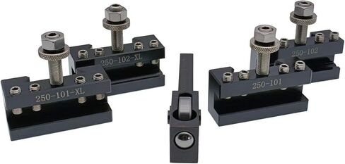 4 Pc Turning & Facing Lathe Tool Holder for AXA Quick Change Tool Post & 1 Pc Lathe Burnishing & Rolling Tool Smooth Surface Finish Turning Instead of Grinding. in Saudi Arabia