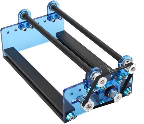 ملحق دوار بالليزر، أسطوانة دوارة للنقش، أداة ليزر على المحور Y مع دوران 360 درجة للأشياء الأسطوانية، الأكواب، العلب، قطر 20-200 مم، توافق عريض للأسلاك المزدوجة in Kuwait