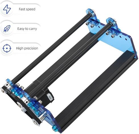 ملحق دوار بالليزر، أسطوانة دوارة للنقش، أداة ليزر على المحور Y مع دوران 360 درجة للأشياء الأسطوانية، الأكواب، العلب، قطر 20-200 مم، توافق عريض للأسلاك المزدوجة in Kuwait
