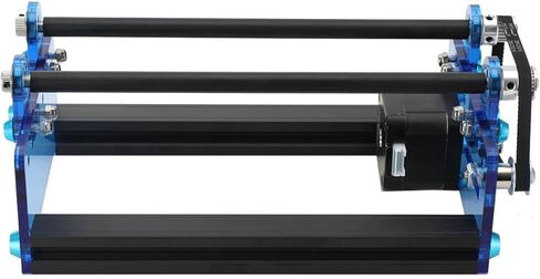 ملحق دوار بالليزر، أسطوانة دوارة للنقش، أداة ليزر على المحور Y مع دوران 360 درجة للأشياء الأسطوانية، الأكواب، العلب، قطر 20-200 مم، توافق عريض للأسلاك المزدوجة in Kuwait