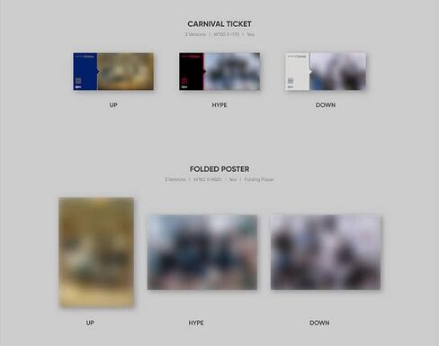 EN HYPEN BORDER: كرنفال (الإصدار الأعلى) الألبوم الصغير الثاني KPOP CD + ملصق مطوي + بطاقة عدسية + بطاقة صور + كتاب صور + تذكرة كرنفال + ملصق توقيع + كتاب غنائي in Kuwait