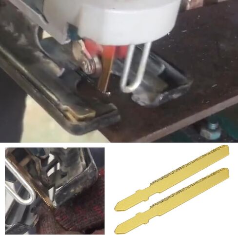 6PCS T150RFF T-Shank Blades Length 76mm Tooth Length 54mm 50 Grit Carbide Grain Tile Cutting Tool Carbide-Tipped Blades for Cutting Granite Marble in Saudi Arabia