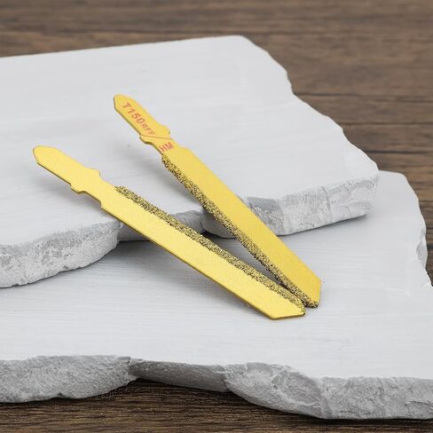 6PCS T150RFF T-Shank Blades Length 76mm Tooth Length 54mm 50 Grit Carbide Grain Tile Cutting Tool Carbide-Tipped Blades for Cutting Granite Marble in Saudi Arabia