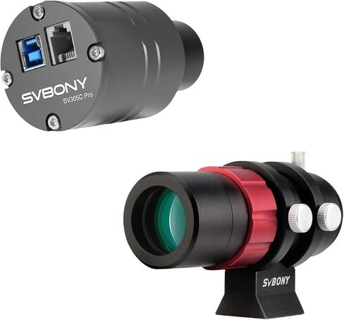 كاميرا تلسكوب SVBONY SV305C Pro 2MP IMX662، مستشعر مع نطاق دليل صغير SV165 in Saudi Arabia