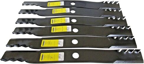 شفرات التغطية البديلة لموديلات Kubota ZD28، ZD326، ZD331، 72 بوصة، مواصفات K5677-34340. مجموعة من 6. in Kuwait