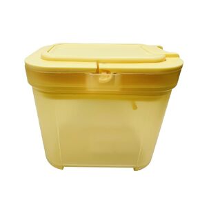 موزع تركيبة الأطفال مضاد للصدمات أثناء التنقل، حاوية تركيبة محكمة الغلق مع مغرفة للسفر والأنشطة الخارجية للأطفال الرضع (أبيض، 1000 مل) in Kuwait