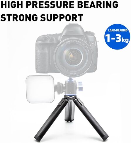 Metal Mini Tripod, Desktop Tabletop Stand Compact Tripod, Gimbal Handle Grip Stabilizer and All Cameras in Saudi Arabia
