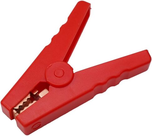 100A Car Battery Charger Clips Insulated Crocodile Clamps for Easy Connections (Black) in Kuwait