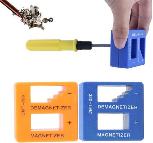 2pcs 2 in 1 Quick Magnetization and Demagnetization Tool for Screwdriver in Saudi Arabia