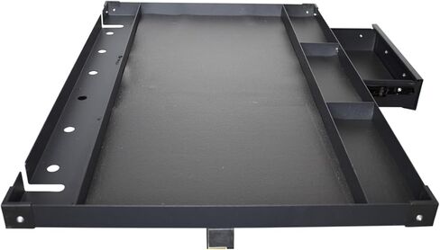 K Tool International 75107 Adjustable Tear Down Work Table with Drawer for Garages, Repair Shops, and DIY, Portable, (4) 2" Swivel Casters, 200 Pound Capacity, Rubber Corners, Heavy Duty Steel, Black in Saudi Arabia