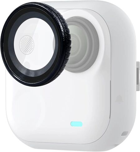[قطعتان] واقي عدسة لـ Insta360 GO Ultra واقي العدسة 【ليس GO3s/Go3】، استبدال غطاء العدسة الزجاجية البصرية لملحقات GO Ultra، غطاء واقي مطلي مضاد للضباب، ناقل حركة عالي، زجاج مقسى، سهل التركيب in Kuwait