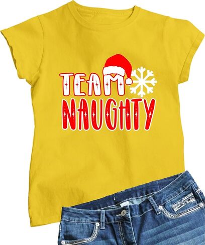 تي شيرت Go All Out Team Naughty Funny Christmas Eve Morning Party للرجال والنساء والشباب in Saudi Arabia