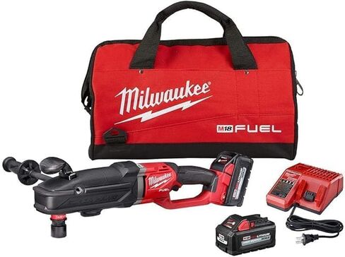 Milwaukee 2711-22 M18 Fuel Super Hawg Right Angle Drill Kit with Quik-Lok in Saudi Arabia
