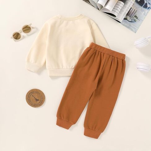 ملابس طفل رضيع ملابس الخريف والشتاء 1st 2nd 3rd عيد ميلاد الصبي الزي البلوز عرق السراويل مجموعة Sweatsuit in Kuwait