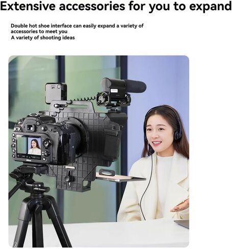 F8 Universal Teleprompter لأجهزة الكمبيوتر اللوحية وأجهزة الكمبيوتر المحمولة والهواتف الذكية وكاميرات البث المباشر والتسجيل بشاشة كبيرة in Kuwait