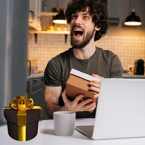 Annoying Gift Box with Screws Reusable Money Puzzle Box for Cash Gift Funny Prank Present for Birthday Christmas Graduation Party Games (D) in Saudi Arabia