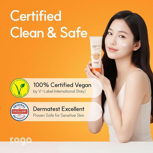 TAGA ATO Vital Vita Kids Bath & Shampoo 300 ml | Vegan Hypoallergenic All-in-One Bath & Hair Cleanser with Ceramide & Vitamins | Gentle Hydration for Family in Saudi Arabia