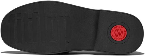 FitFlop Womens F-luma Square-Chain Leather Loafers in Saudi Arabia
