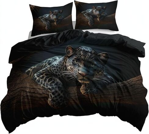 White Duvet Cover Set 2 Pieces Toddler Size, Watercolor Style Deer Animal Comforter Cover, Brushed Microfiber Soft Bedding Sets 40 X 60 Inches Home Bedroom Decorations for All Seasons in Saudi Arabia