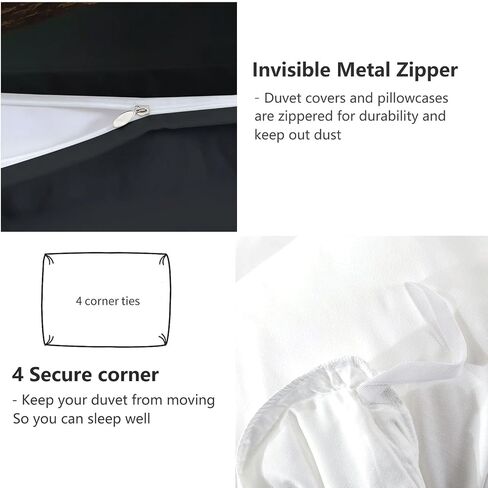 White Duvet Cover Set 2 Pieces Toddler Size, Watercolor Style Deer Animal Comforter Cover, Brushed Microfiber Soft Bedding Sets 40 X 60 Inches Home Bedroom Decorations for All Seasons in Saudi Arabia