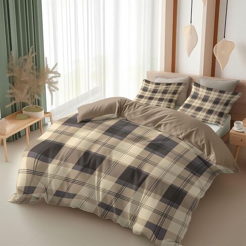 White Duvet Cover Set 2 Pieces Toddler Size, Watercolor Style Deer Animal Comforter Cover, Brushed Microfiber Soft Bedding Sets 40 X 60 Inches Home Bedroom Decorations for All Seasons in Saudi Arabia