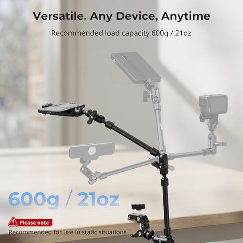 ذراع سحرية لسطح المكتب من SmallRig مع مجموعة مشابك على شكل سرطان البحر (إصدار متوافق مع MagSafe) 5626 in Kuwait