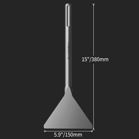 SDS Max Chisel, 5.9 Inch by 15 Inch Tile Removal Bits for SDS Max Hammer Drill Tool Attachment for Removing Linoleum Floor VCT Concrete Mortar Thinset Ceramic Tile in Saudi Arabia